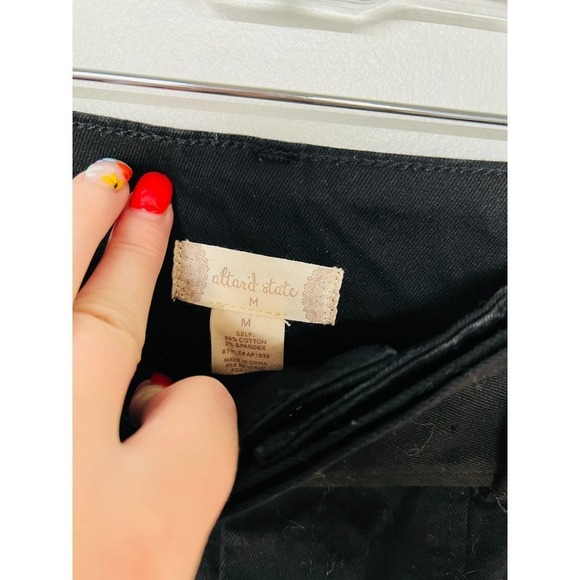 Altar'd State Black Bell Bottom Jeans - Picture 8 of 9